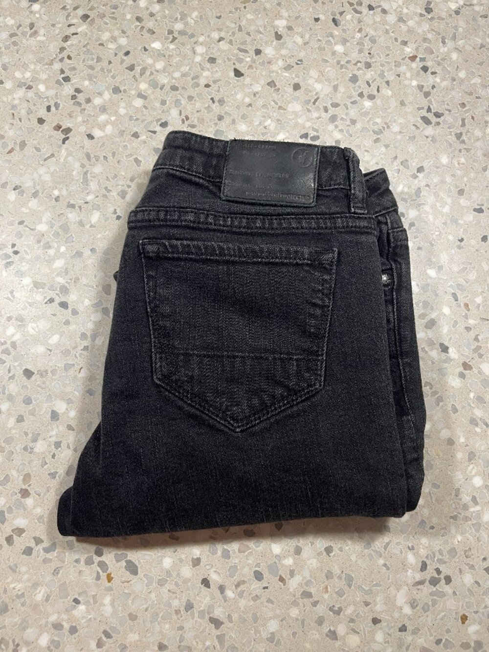 AllSaints Spitalfields Pipe Skinny Black Jeans Women’s 29x32 Stretch Denim